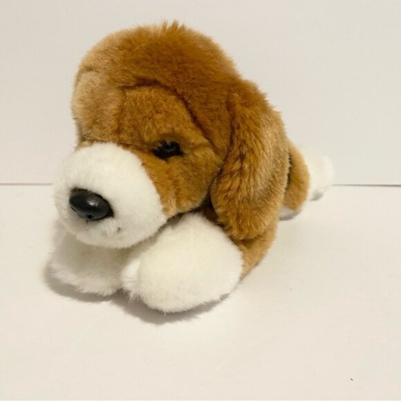Other - Webkinz Signature Beagle Laying Dog Plush Ganz 10” Puppy Toy No Code
